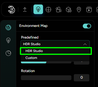 Figure 2. Default and custom EM dropdown