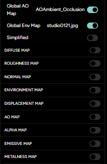 Figure 2. Additional Fur Shader controls 