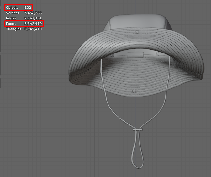 Figure 2. Stitches and rivets selection