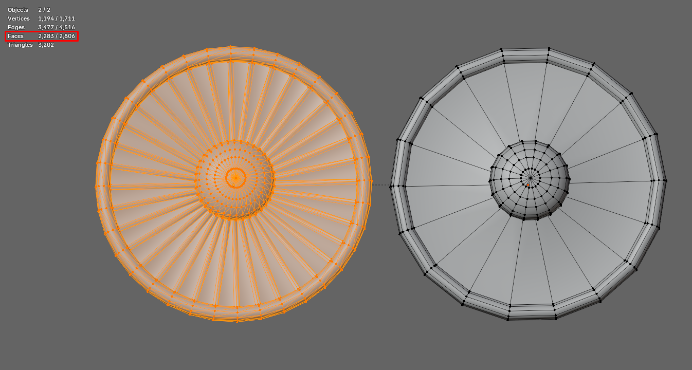 Figure 6. Rivet optimization